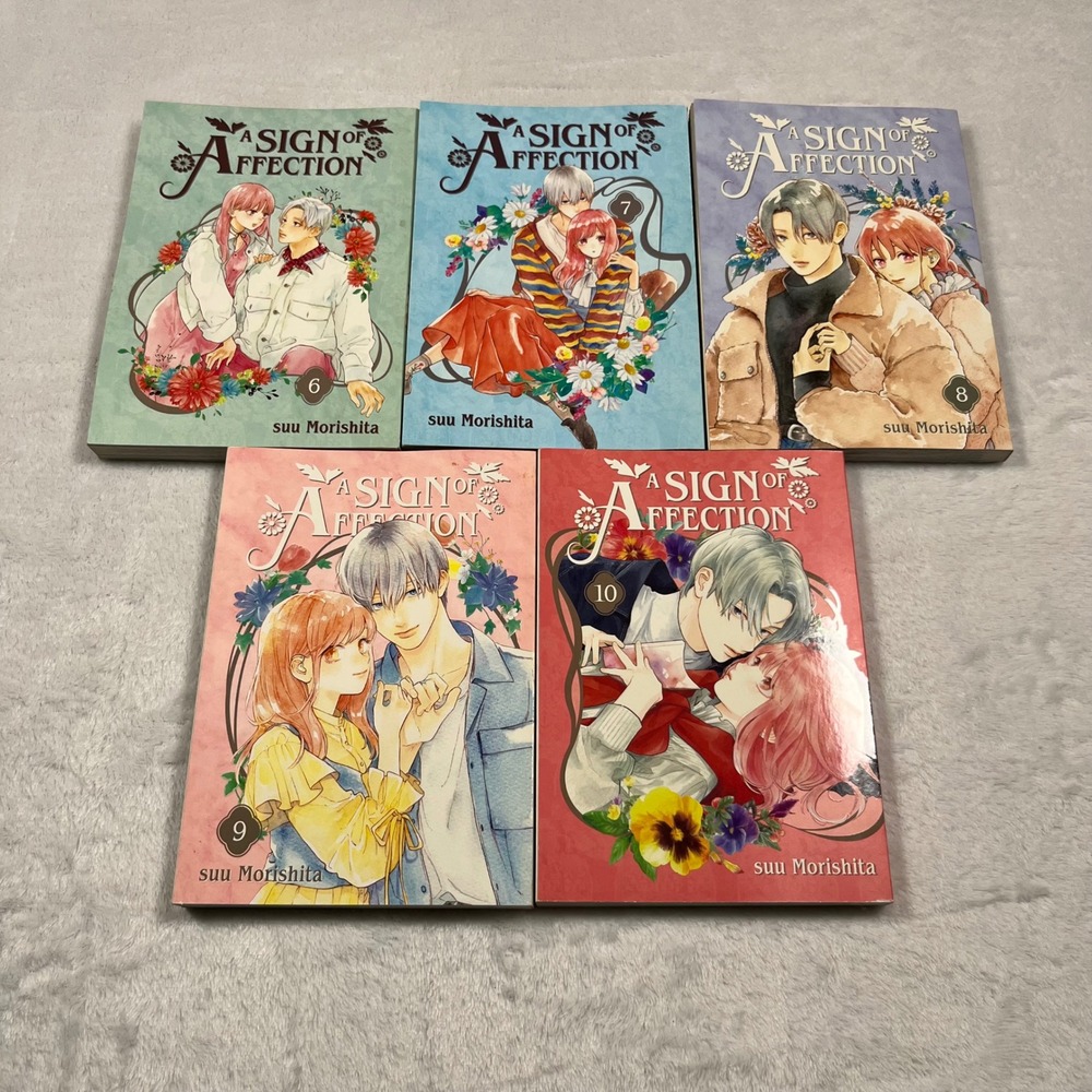 A Sign of Affection Manga Vol 6-10 suu Morishita Kodansha English Set